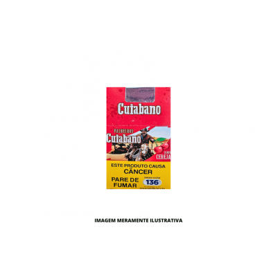 CIGARRO DE PALHA - CUIABANO - 10UN CEREJA - DP10